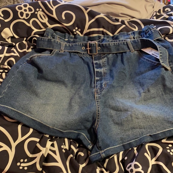 Ultra High Rise Jean Shorts - Picture 2 of 5